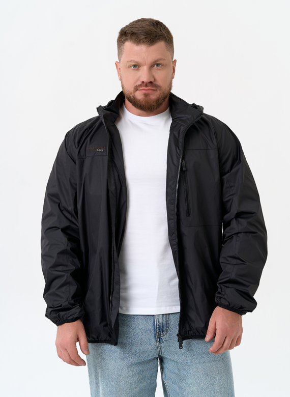 Мужская куртка с капюшоном