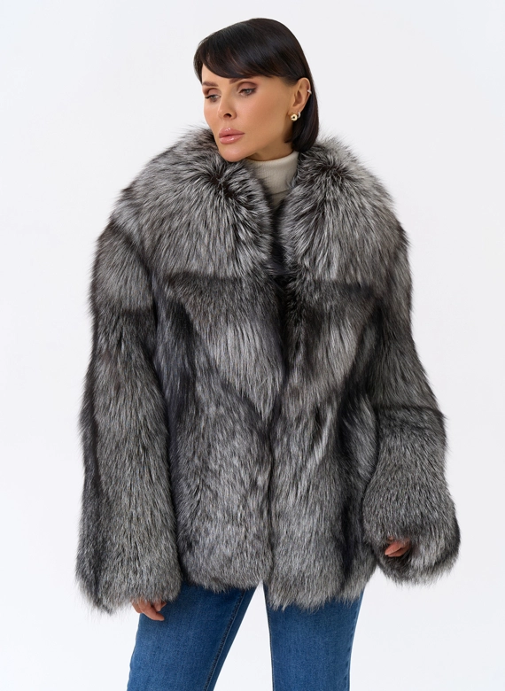 Шуба из лисы