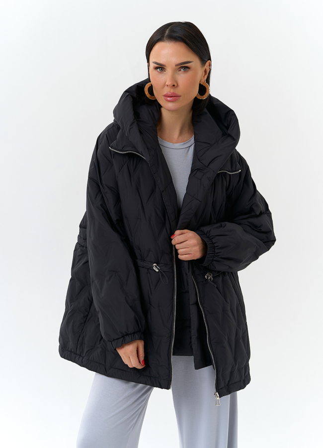 Женская демисезонная парка модель № 32721 универмаг малина