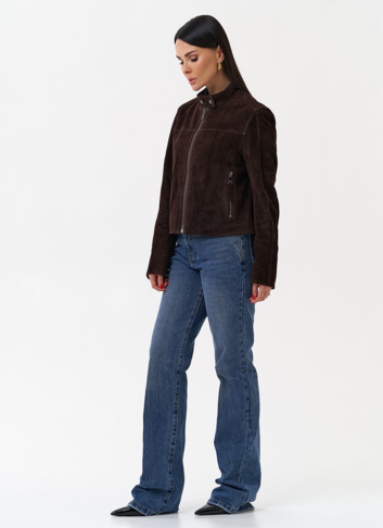 Женская куртка из замши