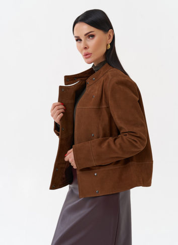 Замшевая куртка - футляр